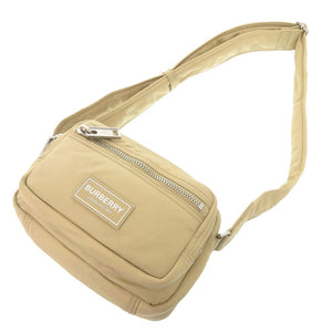 美品 バーバリー ワーナー WARNER クロスボディバッグ 8104493 ナイロン ゴールドハニー ショルダーバッグ 1539【中古】BURBERRY