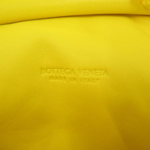 新品同様 ボッテガヴェネタ ウール イエロー ショルダーバッグ 黄 1618【中古】BOTTEGAVENETA
