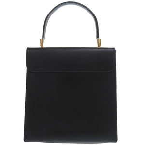 美品 サルヴァトーレフェラガモ 2WAY ガンチーニ AQ21-0160 レザー ブラック ハンドバッグ 黒 0132【中古】Salvatore Ferragamo