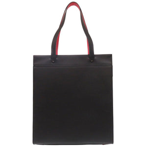 新品同様 クリスチャンルブタン ルイストート 1225141 レザー ブラック レッド 2WAY トートバッグ 0376【中古】Christian Louboutin