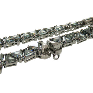 スワロフスキー マトリックス トライアングル クリスタル フレックス メタル スワロフスキー グリーン ブレスレット 緑 0024【中古】SWAROVSKI