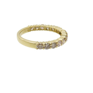 新品同様 K18YG ダイヤ1.00ct リング 指輪 イエローゴールド/ダイヤモンド 11.5号 ジュエリー 0054【中古】