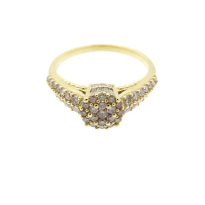 新品同様 
 K18YG ダイヤ0.90ct リング リング・指輪
 K18イエローゴールド/ダイヤモンド 18号 ゴールド 0055
【中古】 レディース