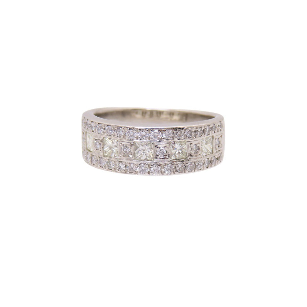 美品 Pt900 ダイヤ1.00ct リング 11.5号 指輪 プラチナ/ダイヤモンド 11.5号 8.2g ジュエリー 0059【中古】