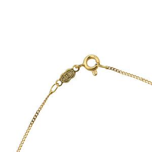 美品 ウノアエレ K18YG ダイヤ0.356ct ネックレス イエローゴールド ダイヤモンド ジュエリー 0070【中古】UNOAERRE