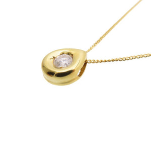 美品 ウノアエレ K18YG ダイヤ0.356ct ネックレス イエローゴールド ダイヤモンド ジュエリー 0070【中古】UNOAERRE