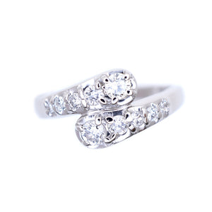 新品同様 Pt900 ダイヤ0.504ct リング 指輪 プラチナ/ダイヤモンド 12号 ジュエリー 0077【中古】