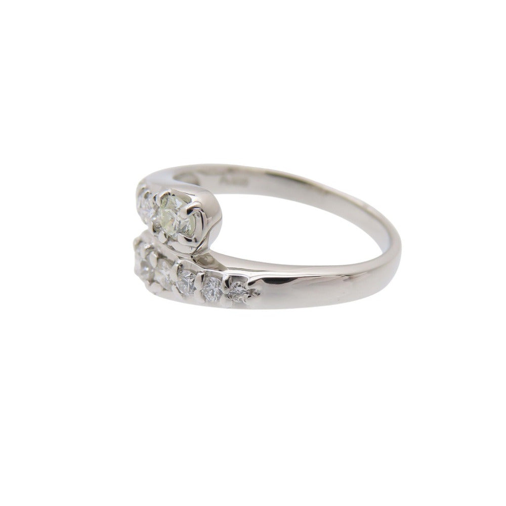 新品同様 Pt900 ダイヤ0.504ct リング 指輪 プラチナ/ダイヤモンド 12号 ジュエリー 0077【中古】