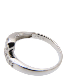 新品同様 Pt900 ダイヤ0.504ct リング 指輪 プラチナ/ダイヤモンド 12号 ジュエリー 0077【中古】