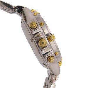 美品 ブライトリング クロノマット B13050.1 自動巻き 腕時計 SS シルバー文字盤 0080【中古】BREITLING メンズ