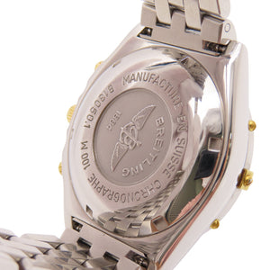 美品 ブライトリング クロノマット B13050.1 自動巻き 腕時計 SS シルバー文字盤 0080【中古】BREITLING メンズ