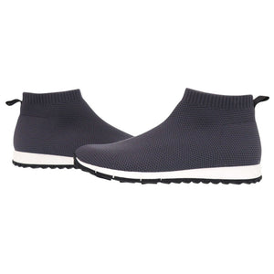 新品同様 ジミーチュウ NORWAY サイズ44 ソックススニーカー コットン グレー スニーカー 0088【中古】JIMMY CHOO