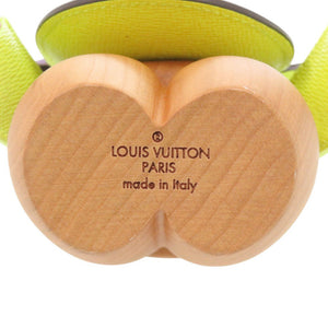 新品同様 ルイ ヴィトン ヴィヴィエンヌ GI0382 ウッド/レザー マルチカラー オブジェ LV 0137【中古】LOUIS VUITTON