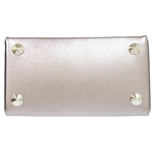 美品 メゾン マルジェラ 2way アシンメトリー スモール SNATCHED S56WG0168 ミニハンドバッグ レザー シルバー 0169【中古】Maison Margiela
