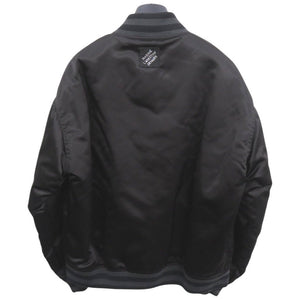 未使用 ルイ ヴィトン 25SS エンベリッシュド ナイロンベースボールブルゾン 1AHBGU サイズ48 ブラック アウター 黒 LV 0177【中古】LOUIS VUITTON メンズ