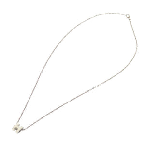 新品同様 エルメス ポップアッシュ ミニ ホワイト シルバー金具 ネックレス アクセサリー 0295 【中古】 HERMES