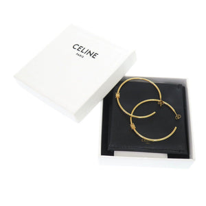 美品 セリーヌ トリオンフ ゴールド ピアス アクセサリー 0298 【中古】 CELINE