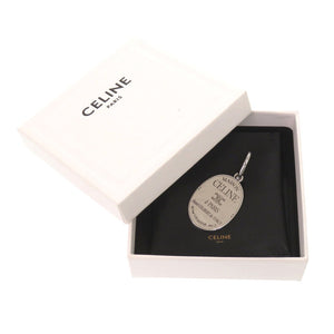 未使用 セリーヌ チャーム MAISON CELINE メダル ロジウムフィニッシュ ブラス トリオンフ メタル シルバー ネックレストップ 0306 【中古】 CELINE