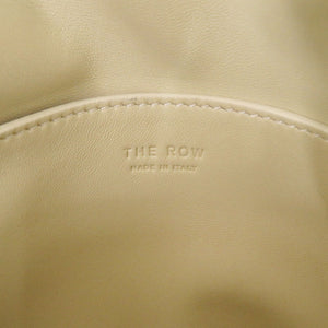 ザ ロウ Eve レザー アイボリー ショルダーバッグ 0324【中古】THE ROW