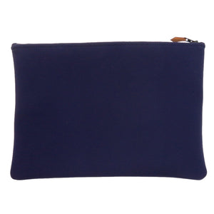 未使用品 エルメス ネオバンPM H104311M 01 ポリアミド エラスタン マリン ポーチ 紺 0328【中古】HERMES