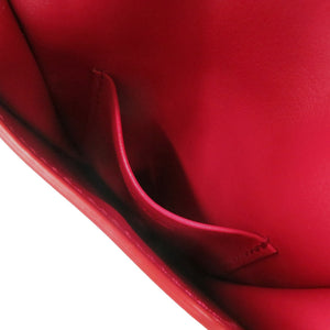 Roger Vivier ロジェ ヴィヴィエ ビジュー レザー レッド フォンポシェット ショルダーバッグ フォンポシェット 赤 0353【中古】Roger Vivier