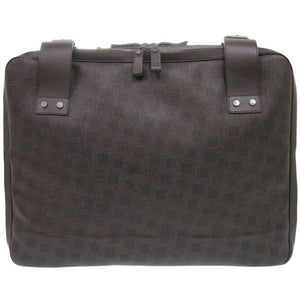 美品 ダンヒル ディーエイト 24 アワーズ ケース d-eight 24 HOURS CASE FO8000A PVC ブラウン トランク 茶 0357【中古】Dunhill メンズ