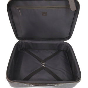 美品 ダンヒル ディーエイト 24 アワーズ ケース d-eight 24 HOURS CASE FO8000A PVC ブラウン トランク 茶 0357【中古】Dunhill メンズ