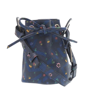 美品 ジルサンダー ジルサンダーネイビー PVC ネイビー ショルダーバッグ 紺 0359【中古】JIL SANDER
