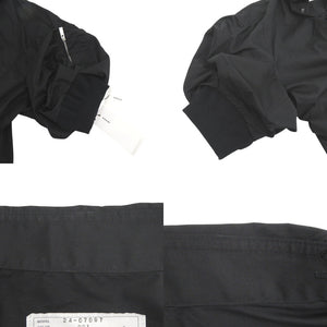 新品同様 サカイ Cotton Poplin × Nylon Twill Dress 24-07097 サイズ2 ブラック ドッキングシャツ 黒 0364【中古】Sacai