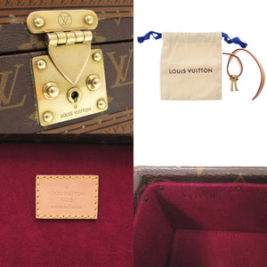ルイ ヴィトン コフレ トレゾール20 モノグラム M47004 ジュエリーボックス LV 0370【中古】LOUIS VUITTON