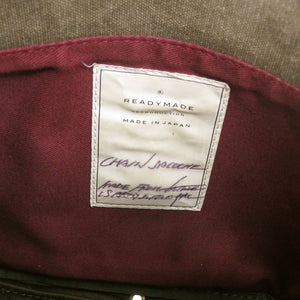 レディメイド チェーンサコッシュ コットン カーキ ショルダーバッグ 0372【中古】READYMADE メンズ