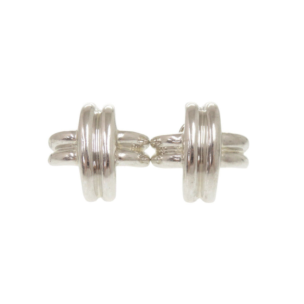 ティファニー シグネチャー シルバー925 イヤリング シルバー 0376【中古】TIFFANY&Co.