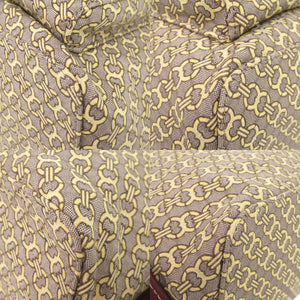 新品同様 トリーバーチ ペリー ジャガード フラップ キャンバス レザー マルチカラー リュック デイパック 0378【中古】Tory Burch