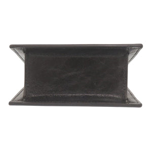 美品 ジャックムス CHIQUITO チキート レザー ブラック 2WAY ミニ ハンドバッグ ショルダーバッグ 黒 0380【中古】JACQUEMUS