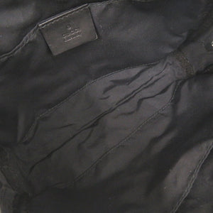 グッチ GGキャンバス 039 1161 ブラック ミニ ハンドバッグ 黒 0393【中古】GUCCI