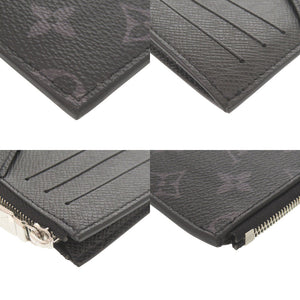 新品同様 ルイ ヴィトン コインカードホルダー タイガラマ モノグラムエクリプス タイガ M30271 IC ブラック コインケース カードケース 黒 LV 0412【中古】LOUIS VUITTON メンズ