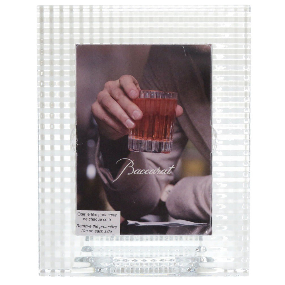 未使用 バカラ EYE アイ フォトフレーム クリスタル クリア 0413【中古】Baccarat
