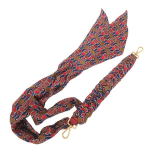 美品 フェンディ シルク マルチカラー ハンドルストラップ 替えハンドルストラップ 0421【中古】FENDI