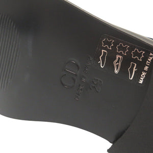 美品 ディオール キッズ パテントレザー サイズ29 ブラック レースアップシューズ ダービーシューズ 黒 0422【中古】Dior