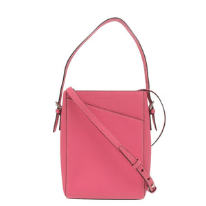 新品同様 ボナベンチュラ ミカ バッグ レザー ピンク 2way ショルダーバッグ 0428【中古】BONAVENTURA