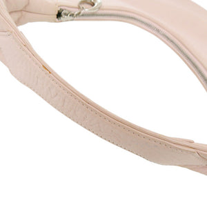 ブルガリ アスコット レザー ピンク ショルダーバッグ 0440【中古】BVLGARI