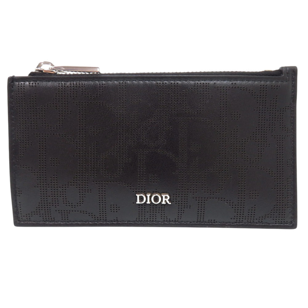 新品同様 ンディオール オブリーク ギャラクシー 2ESBC250VPD レザー ブラック コインケース 黒 0507【中古】Christian Dior