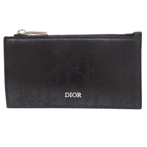 新品同様 ンディオール オブリーク ギャラクシー 2ESBC250VPD レザー ブラック コインケース 黒 0507【中古】Christian Dior