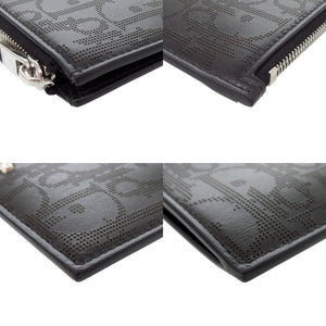 新品同様 ンディオール オブリーク ギャラクシー 2ESBC250VPD レザー ブラック コインケース 黒 0507【中古】Christian Dior