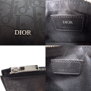 新品同様 ンディオール オブリーク ギャラクシー 2ESBC250VPD レザー ブラック コインケース 黒 0507【中古】Christian Dior