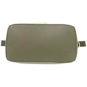 美品 トリーバーチ ロゴ レザー グリーン 2WAY ハンドバッグ ショルダーバッグ 0513【中古】Tory Burch