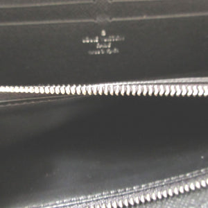 美品 ルイヴィトン M69409 タイガ ジッピー ドラゴンヌ ICチップ ブラック 黒 L字ファスナー長財布 財布 0576【中古】LOUIS VUITTON