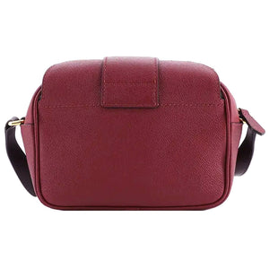 美品 バーバリー 4057804 レザー ボルドー ショルダーバッグ 0581【中古】BURBERRY