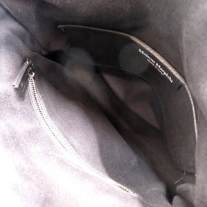 美品 メゾン マルジェラ ソフト 5AC SB1WG0003 レザー ブラック ショルダーバッグ 黒 0601【中古】Maison Margiela