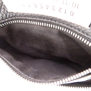 美品 メゾン マルジェラ ソフト 5AC SB1WG0003 レザー ブラック ショルダーバッグ 黒 0601【中古】Maison Margiela